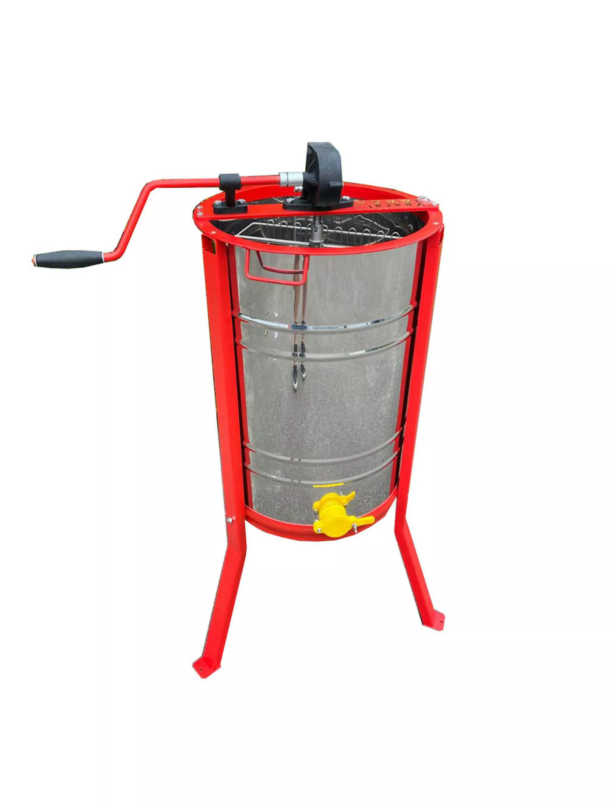 Нержавіюча НЕ ПОВОРОТНА, 2-х рамкова, Касети Нержавіючі. Ротор Нержавіючий. З Підставкою