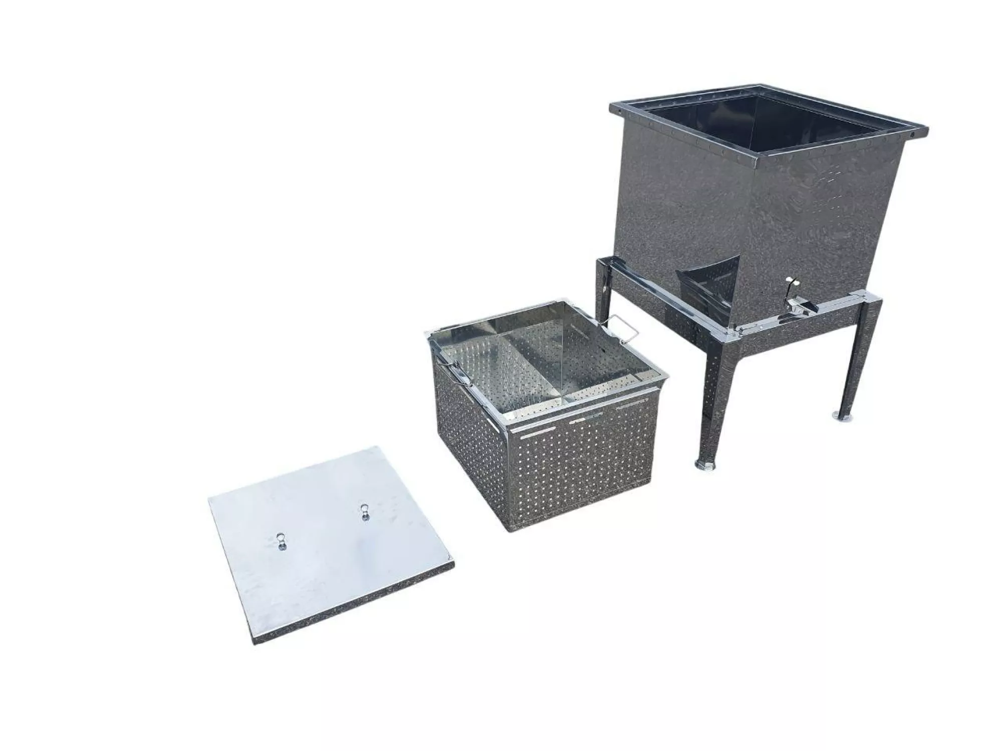 Воскотопка парова на 10 рамок. Нержавіюча