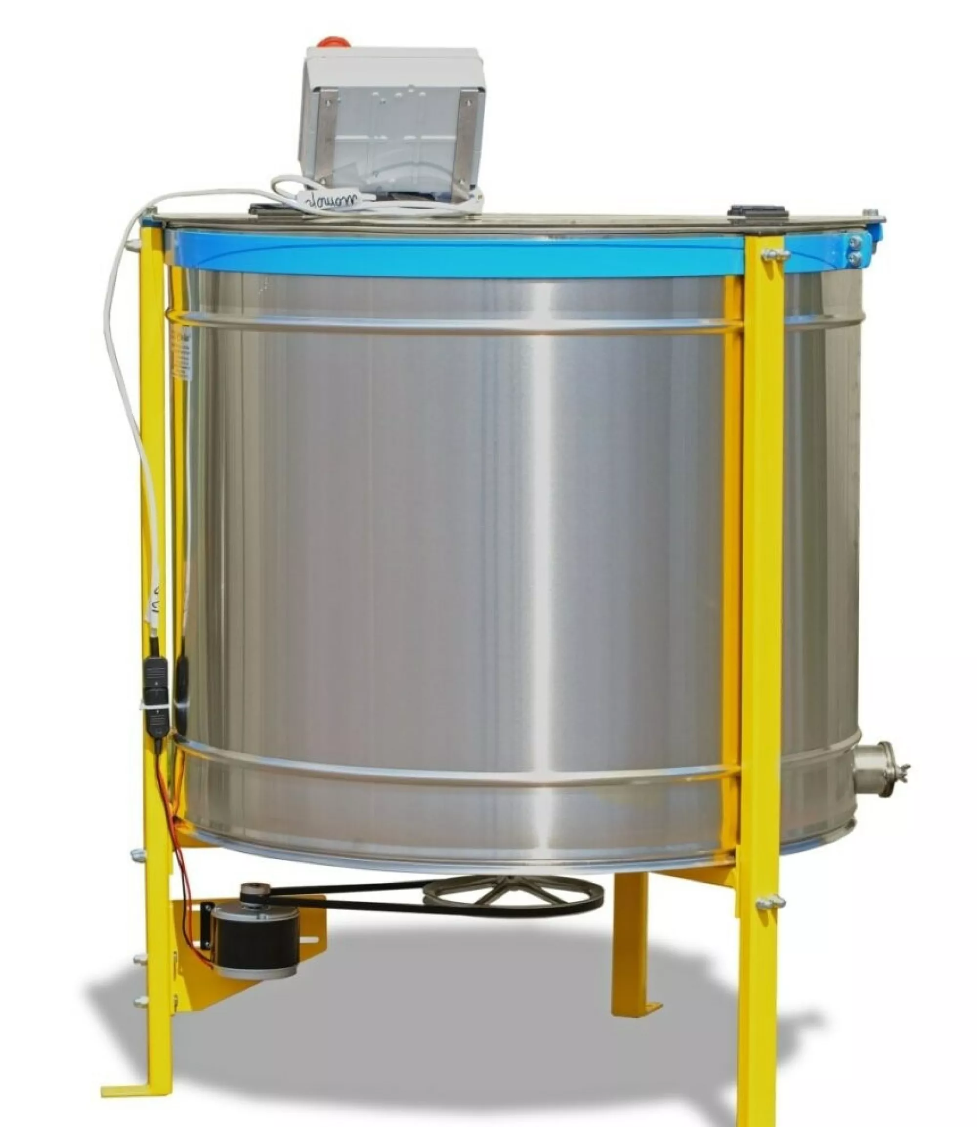 Радіальна медогонка на 28 рамок. МР-28н, 12в/220В, Ø790 нержавіюча