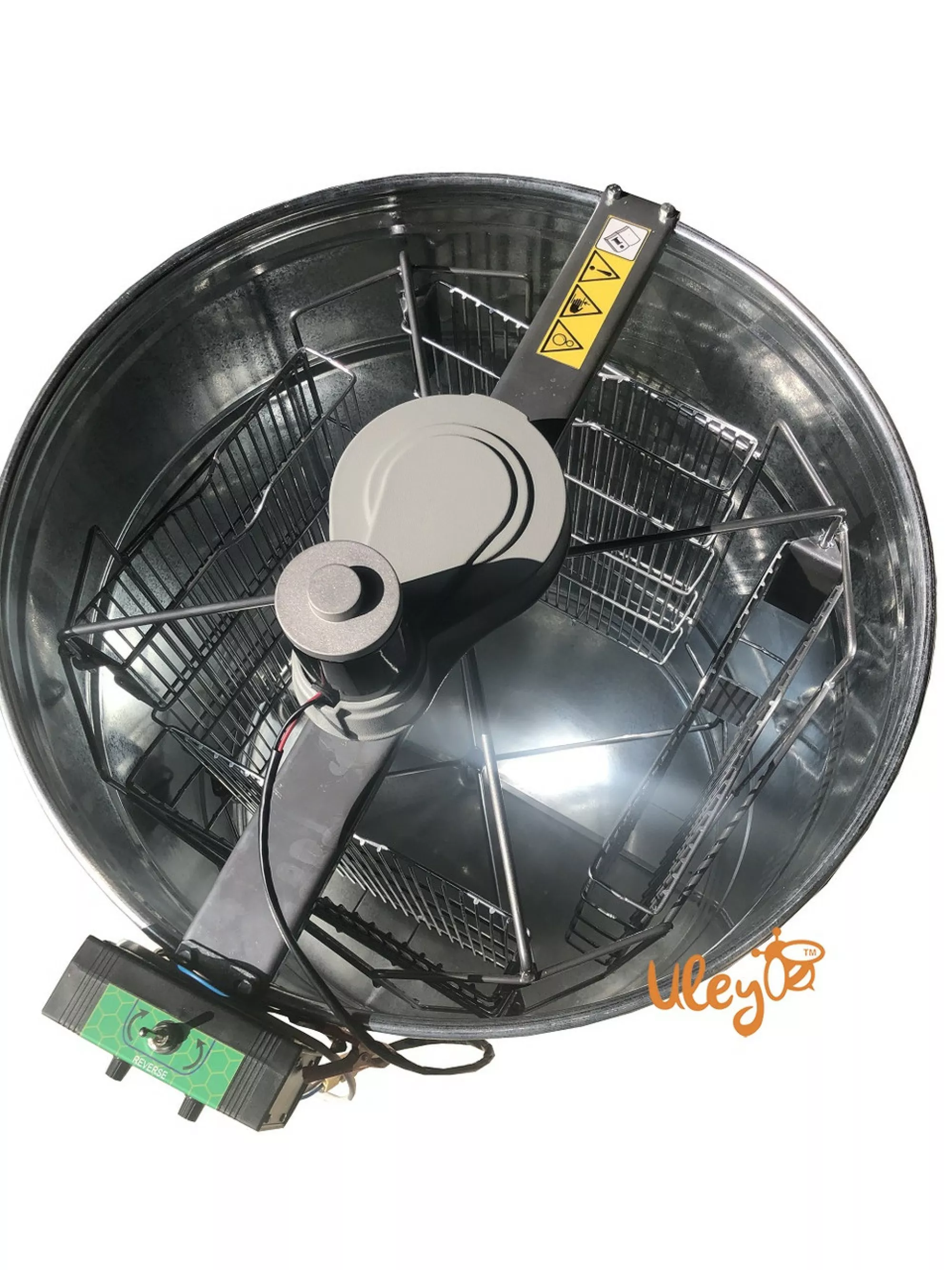 Оцинкована медогонка 4-х рамкову, поворотна. З ЕЛЕКТРОПРИВОДОМ "Pulse"