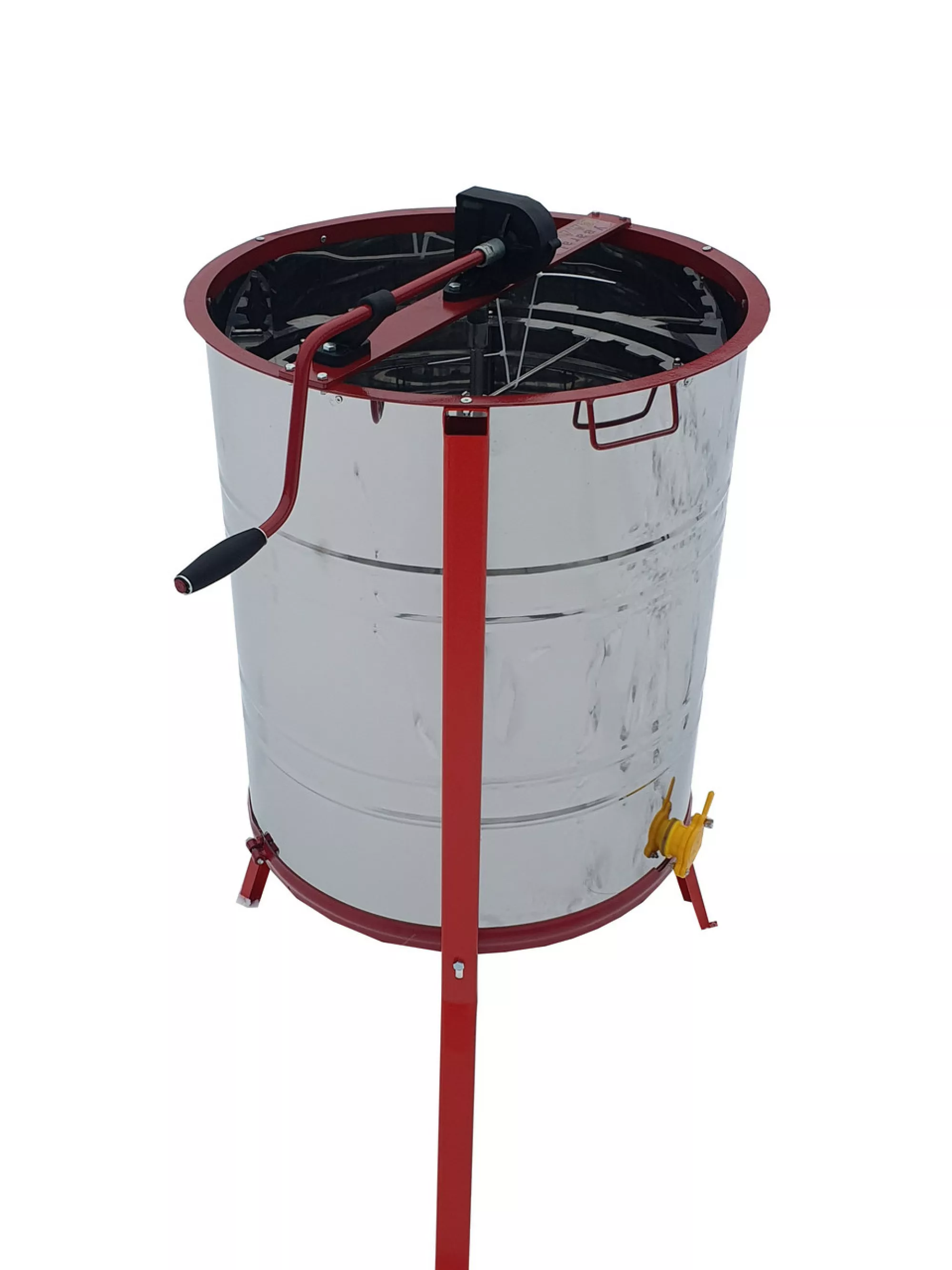 Радіальна ручна медогонка «Бджілка». 12 Рута/ 24 напіврамки. З ПІДСТАВКОЮ