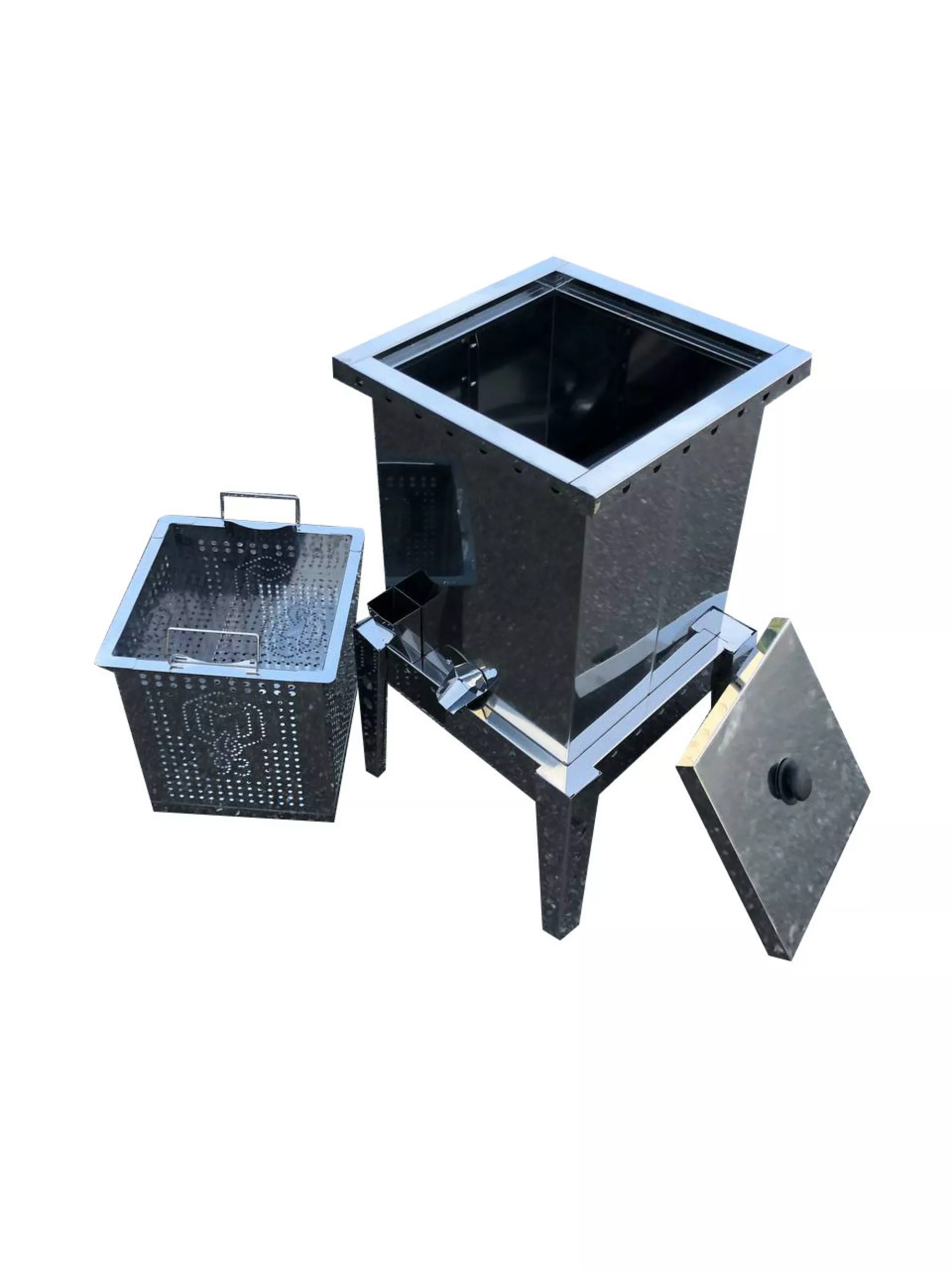 Воскотопка парова на 17 л. Квадратна