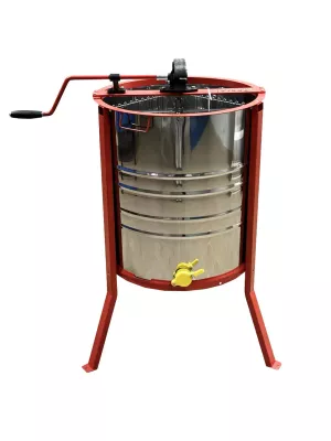 Нержавіюча 4 рамк. (AISI 430) касети зварні не поворотні ОКРАШ, кран ПЛАСТИК З ПІДСТАВКОЮ