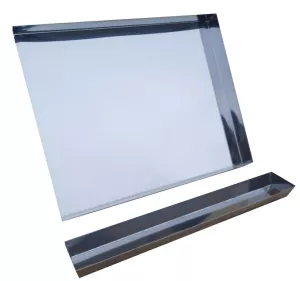 Арматура сонячної воскотопки на 2 рамки, нержавіюча сталь AISI 430