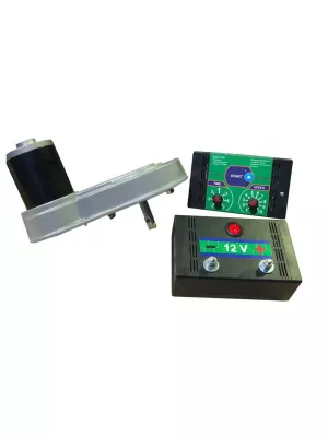 Електропривід для медогонки Pulse RD 1012A + Блок живлення Pulse 12 вольт, 100Вт 8А імпульсний