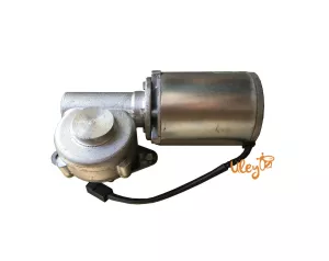 Редуктор з мотором для медогонки, з черв'ячною передачею, до приводу 12В, потужність 75 Вт