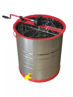 Медогонка нержавіюча 4 рамоч. (AISI 430) касети зварені НЕ поворотні пофарбовані порошковою фарбою