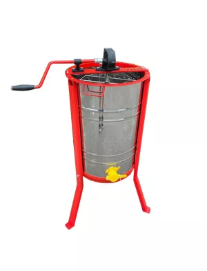 Нержавіюча НЕ ПОВОРОТНА, 2-х рамкова, Касети Нержавіючі. Ротор Нержавіючий. З Підставкою