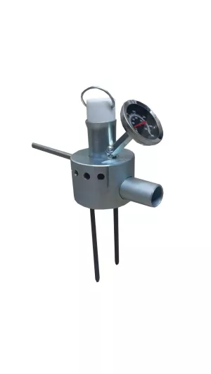 Насадка субліматор з датчиком температури на газовий пальник