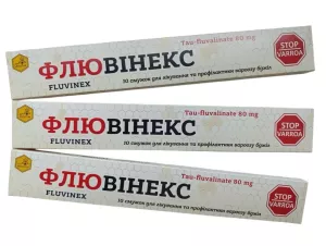 Флювінекс (Тау – флювалінат) 10 смужок. Україна