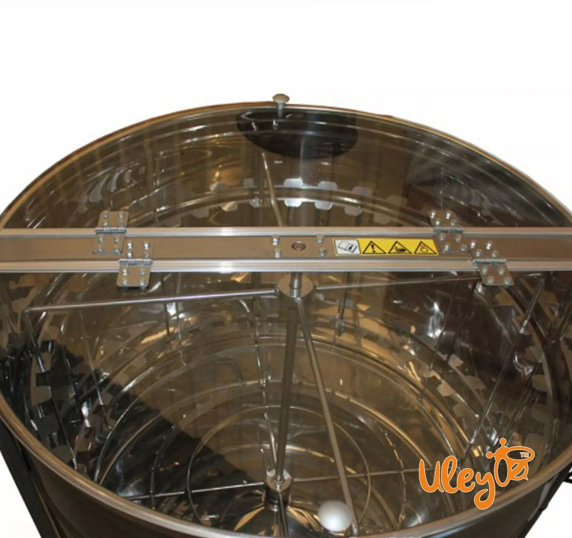 Медогонка радіальна нержавіюча автоматична (20 рамок Дадан, 20 рамок Рута, 40 магазинні рамки)