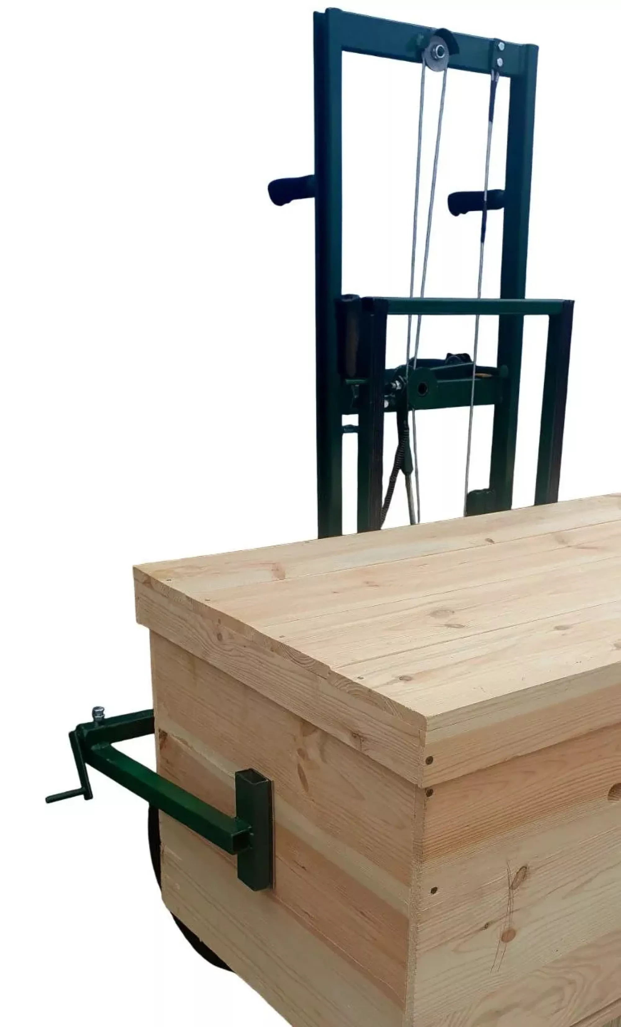 Додатковий затискач на Апіліфт М-1 для підняття вулика типу "Ліжак"