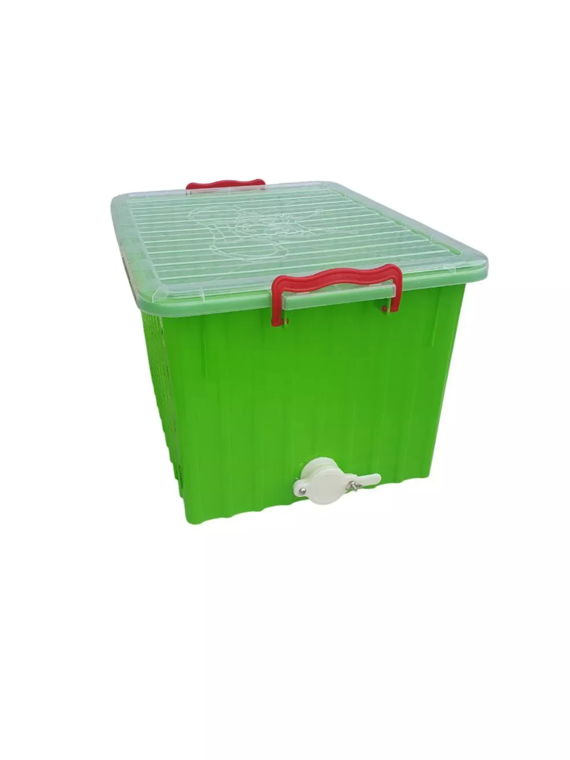 Ящик для розпечатування рамок з краном