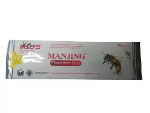 Манджинг “MANJING” (флуметрин) 20 смужок від кліща Варроа. Китай
