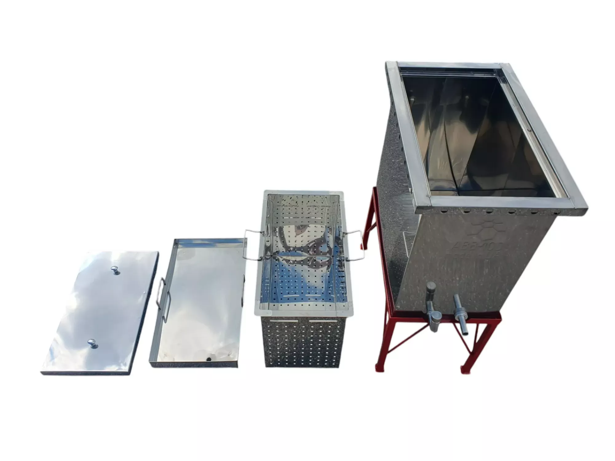 Воскотопка 6-ти рамкова Парова. Нержавіюча сталь