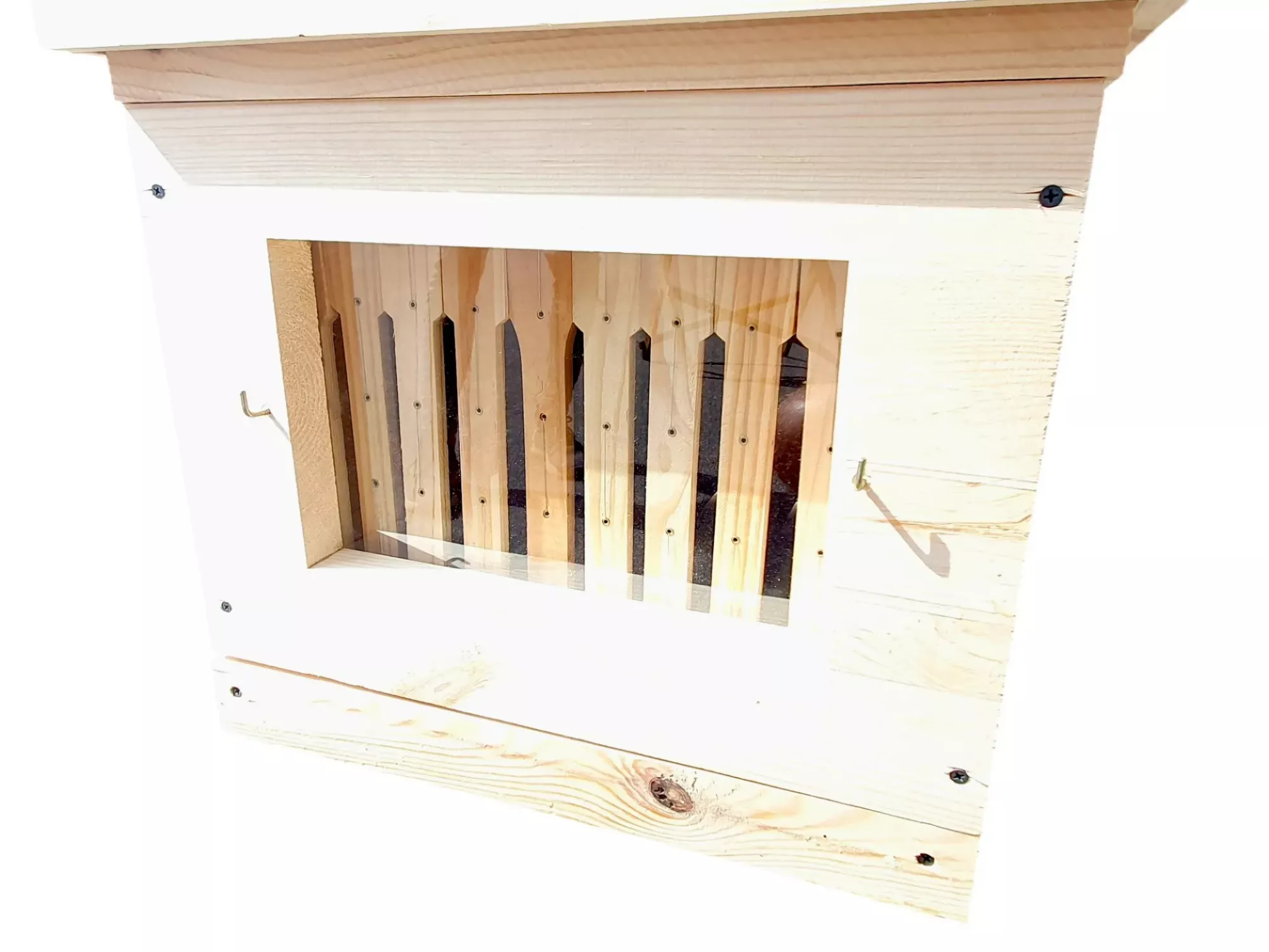 Стінка вулика з оглядовим вікном на 10 рамковий вулик