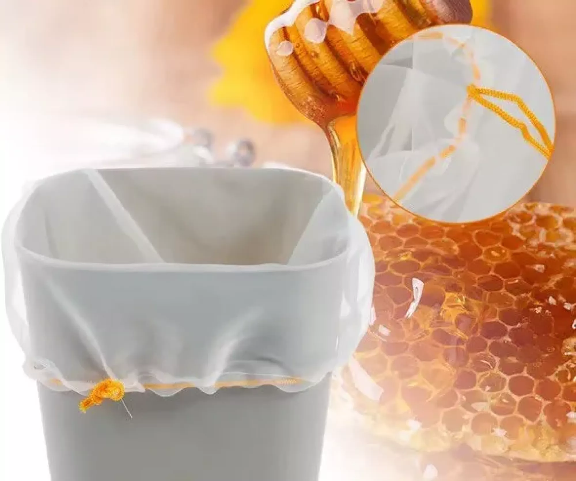 Мішок фільтр для відокремлення меду від забрусу (нейлоновий)