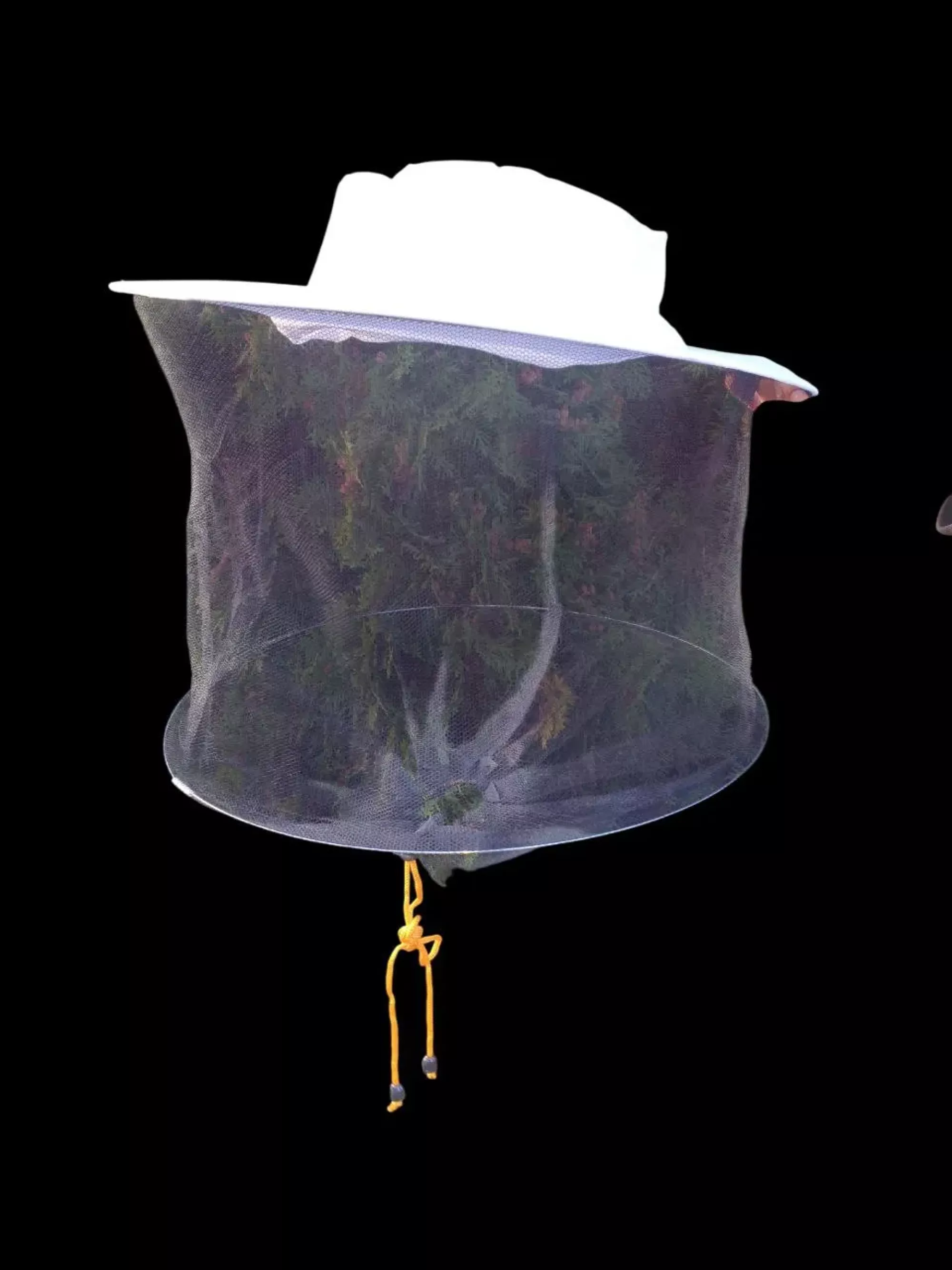 Маска бджоляра біла (сітка по колу)