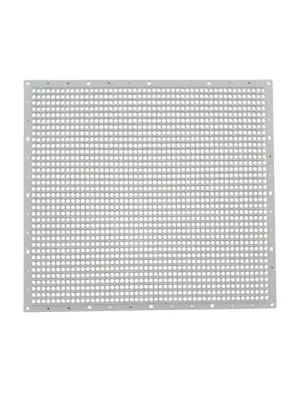 Решітка донного Пилкозбірника (круглі отвори) 341х371 мм. Лисонь Польща