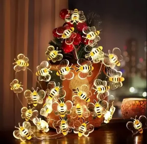 Гірлянда “Бджілки” 3 метри, 30 ламп