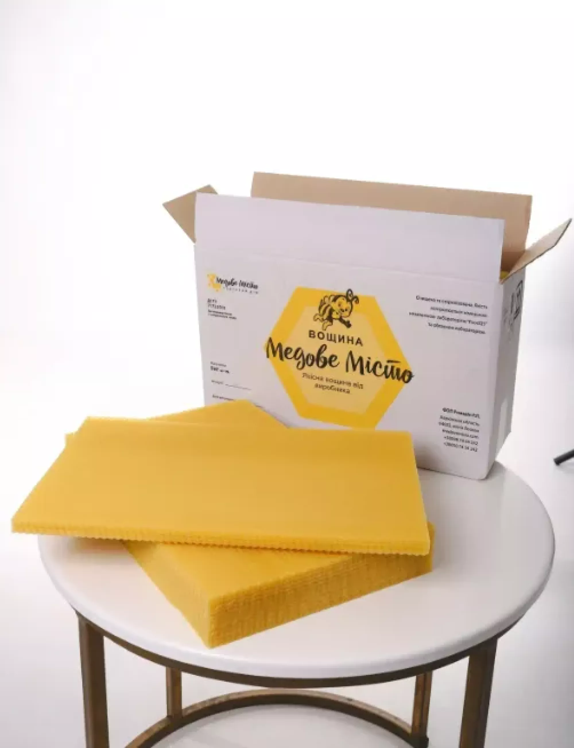 Вощина “Медове Місто” 5 кг (трутнева Дадан)