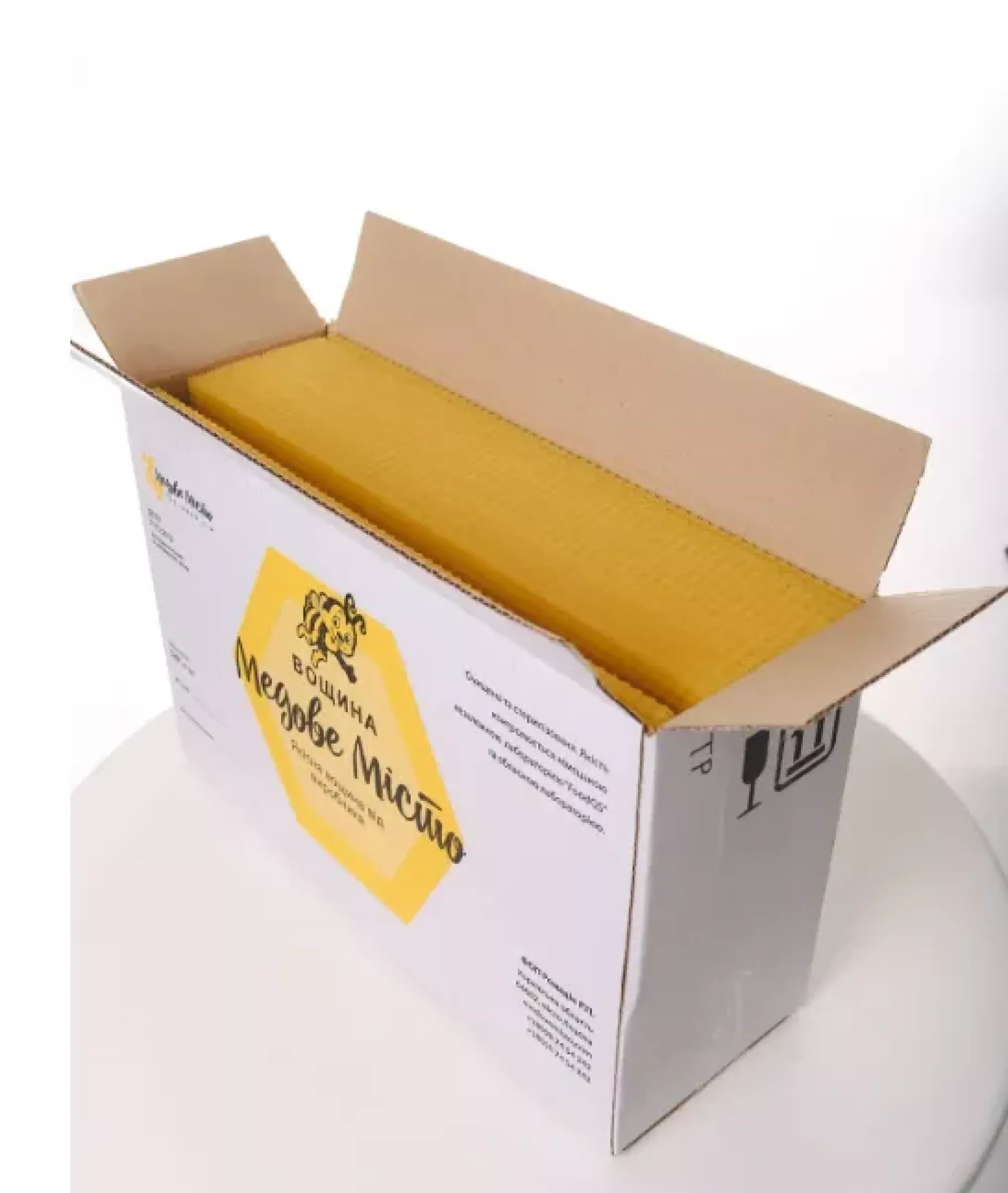 Вощина “Медове Місто” 5 кг (трутнева Дадан)