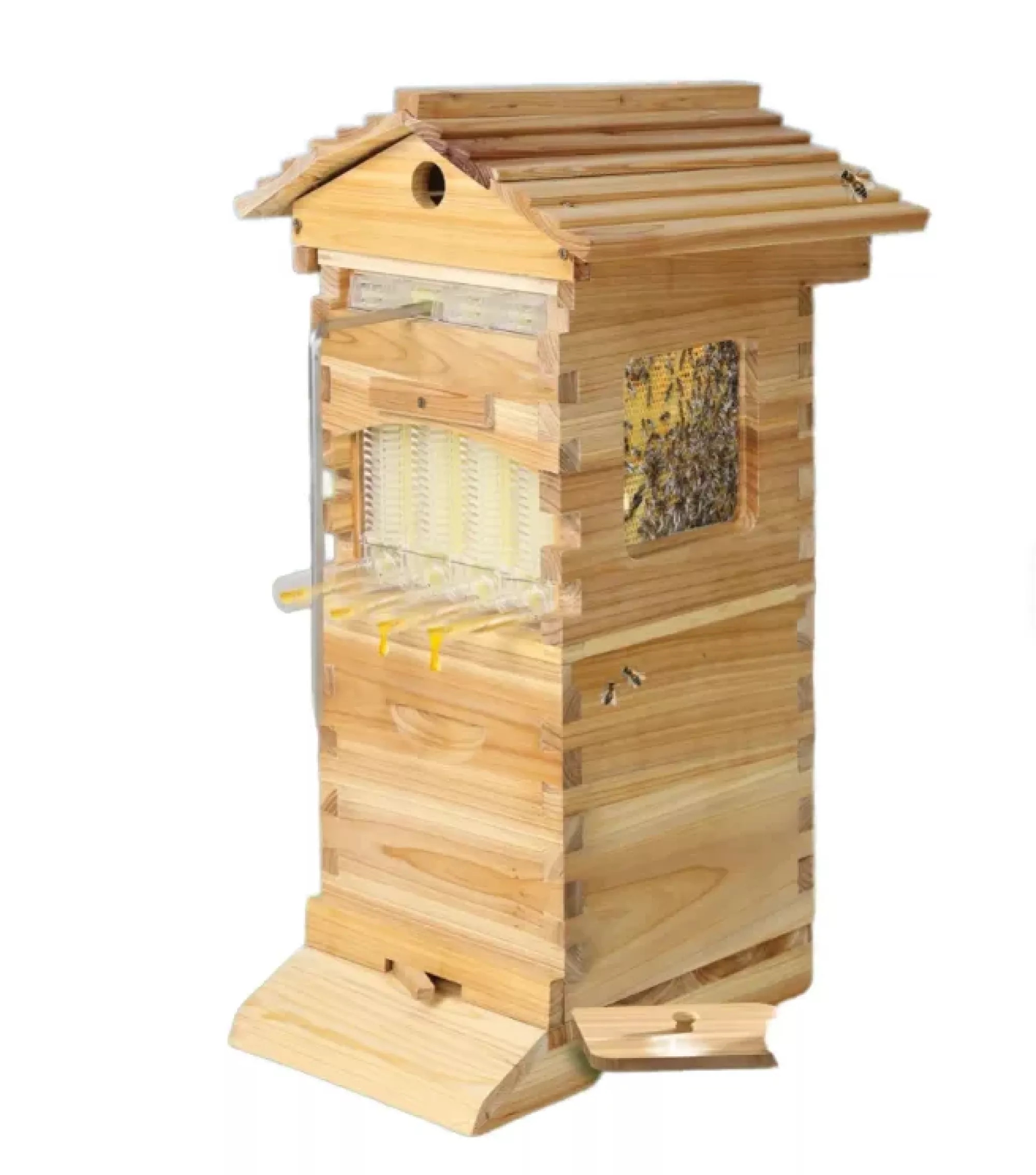 Автоматичний Вулик, модель “МІНІ” (2 корпуси + 4 автоматичні рамки + ключ для зливу)