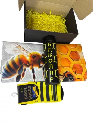 Подарунковий набір для бджоляра (4 предмета)
