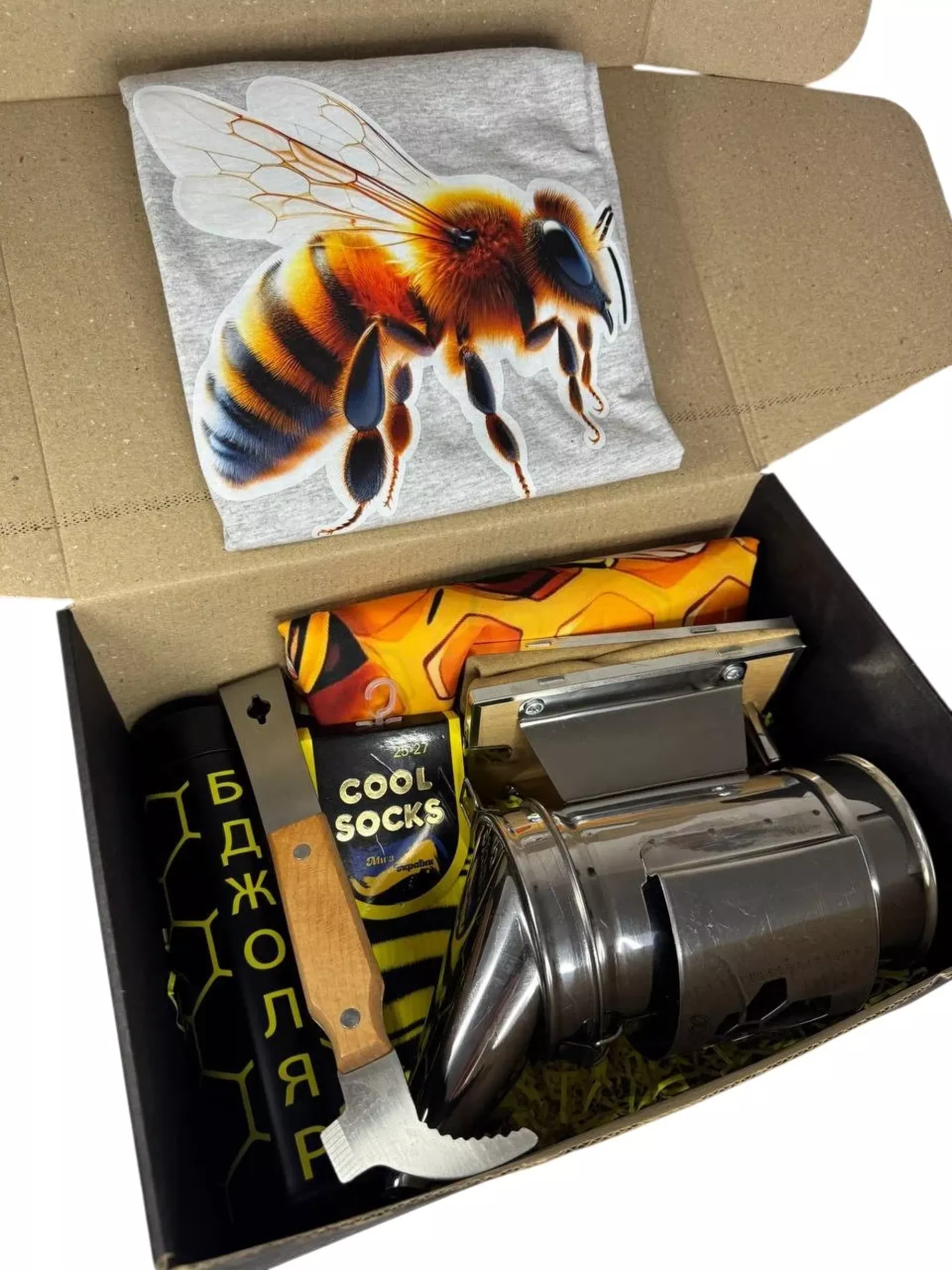 Подарунковий набір для бджоляра (6 предметів)