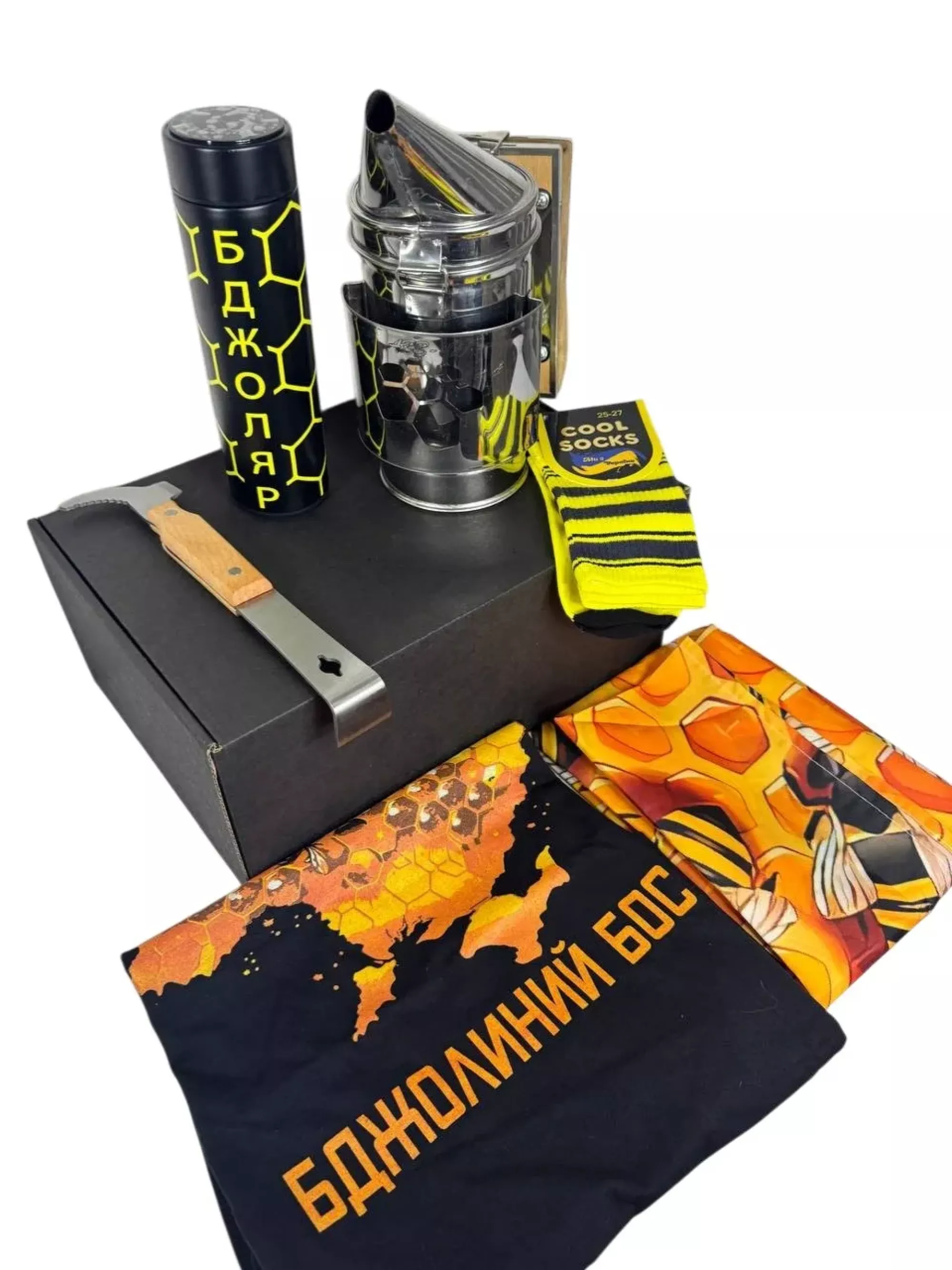 Подарунковий набір для бджоляра (6 предметів)