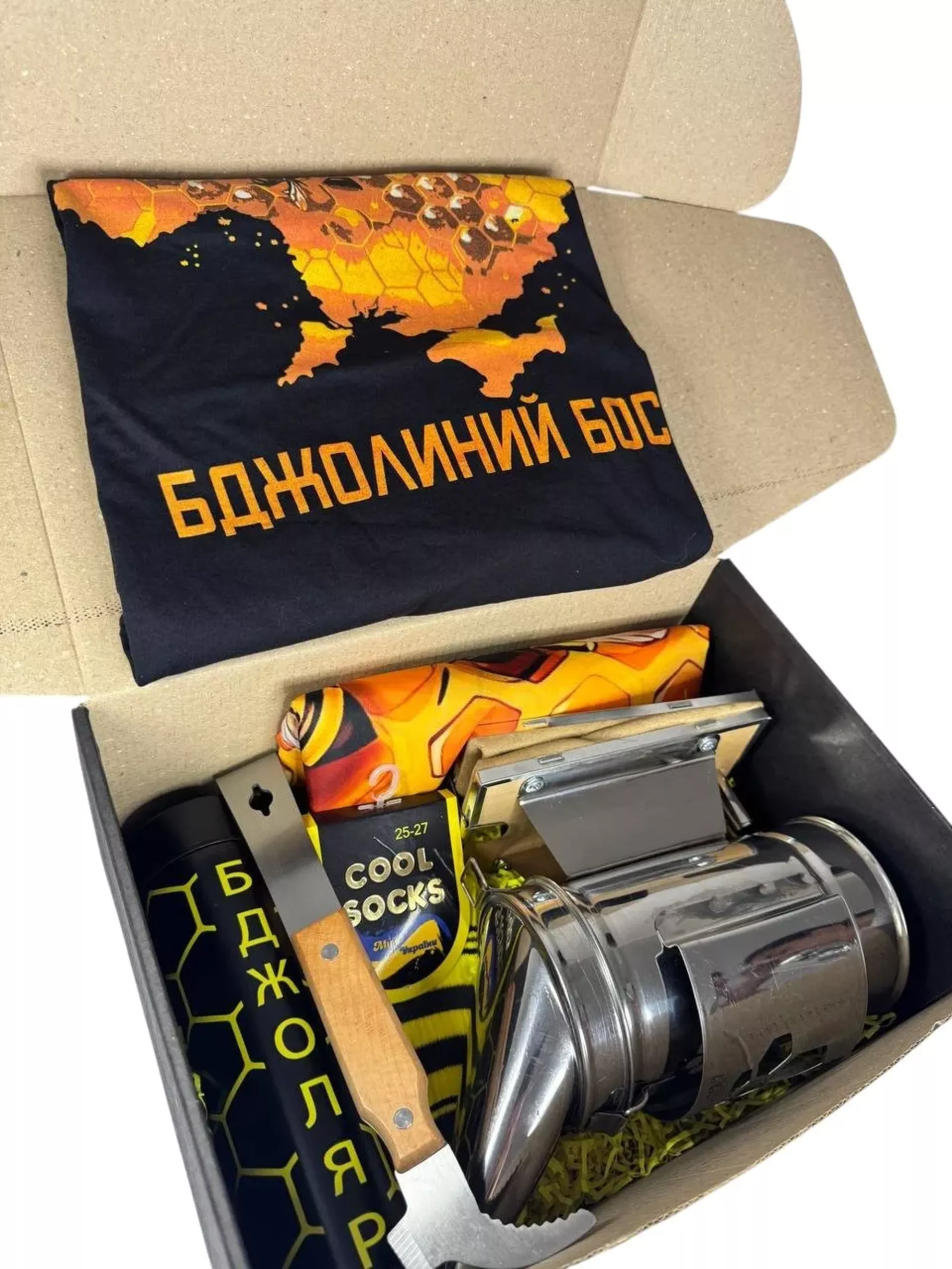 Подарунковий набір для бджоляра (6 предметів)