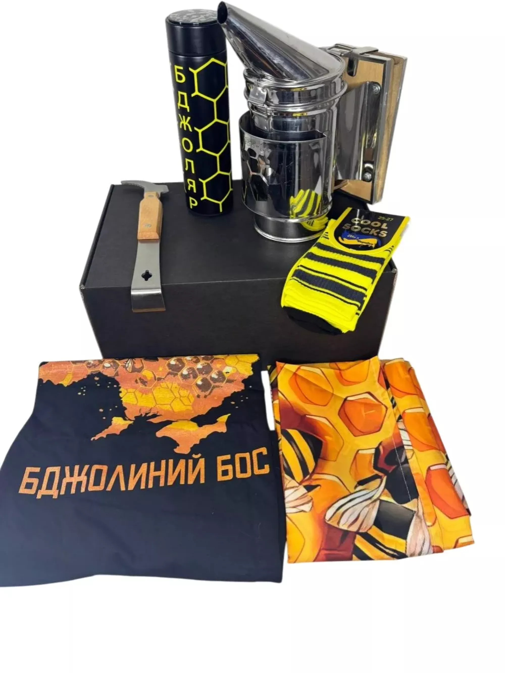 Подарунковий набір для бджоляра (6 предметів)