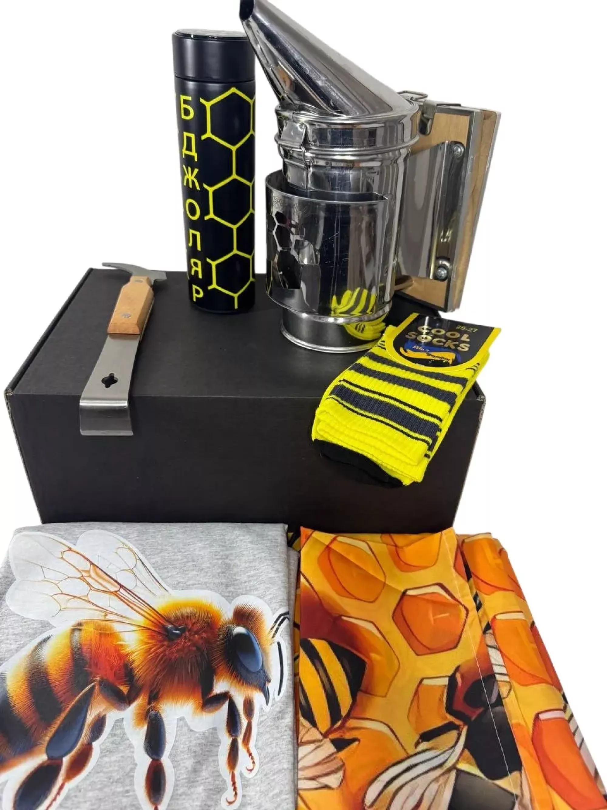 Подарунковий набір для бджоляра (6 предметів)