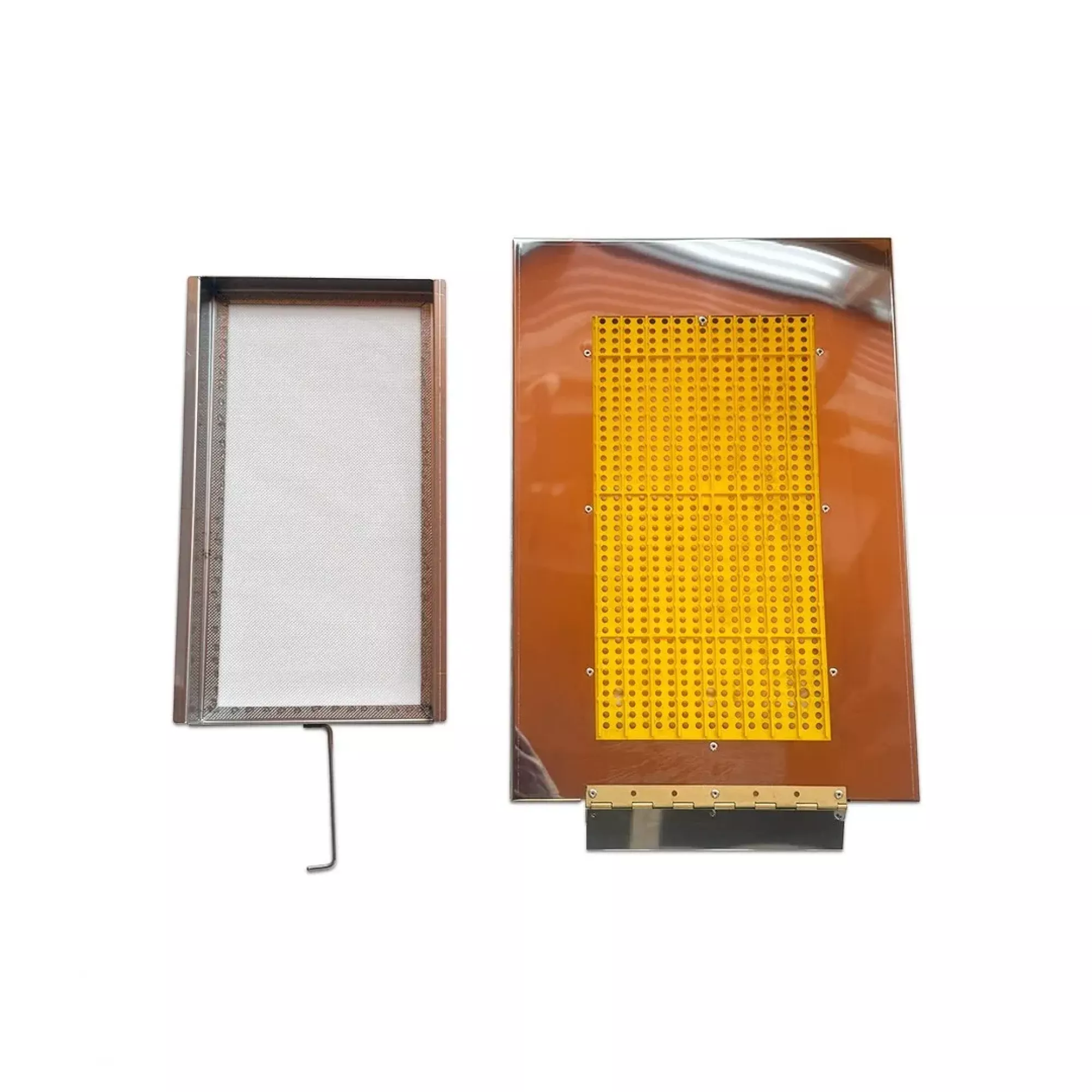 Пилкозбірник для дна 8 р. вулика “BeeStar” з нержавіючим вкладишем та лотком