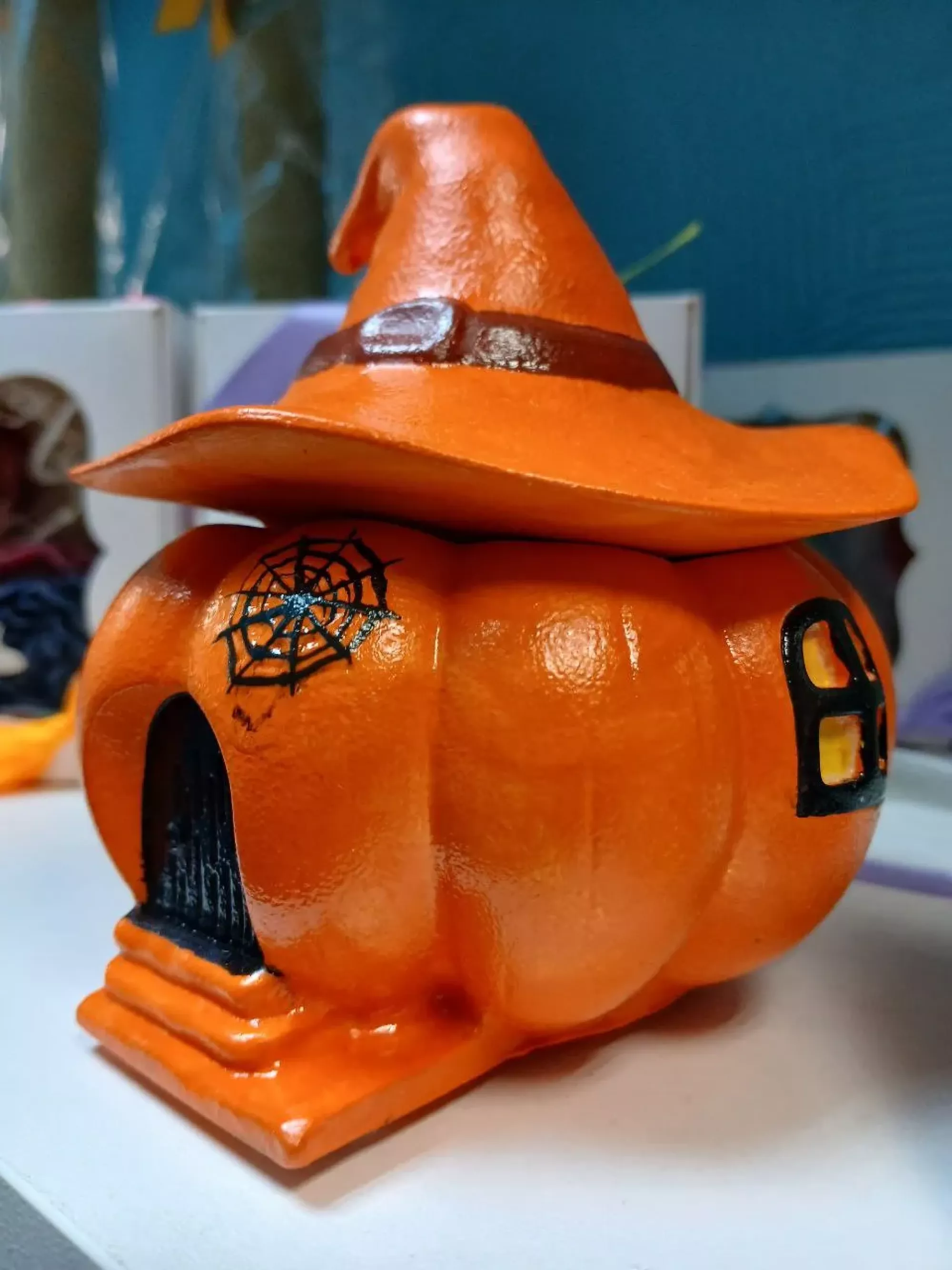 СВІЧКИ ГАРБУЗИК - свічки кашпо, осінній декор