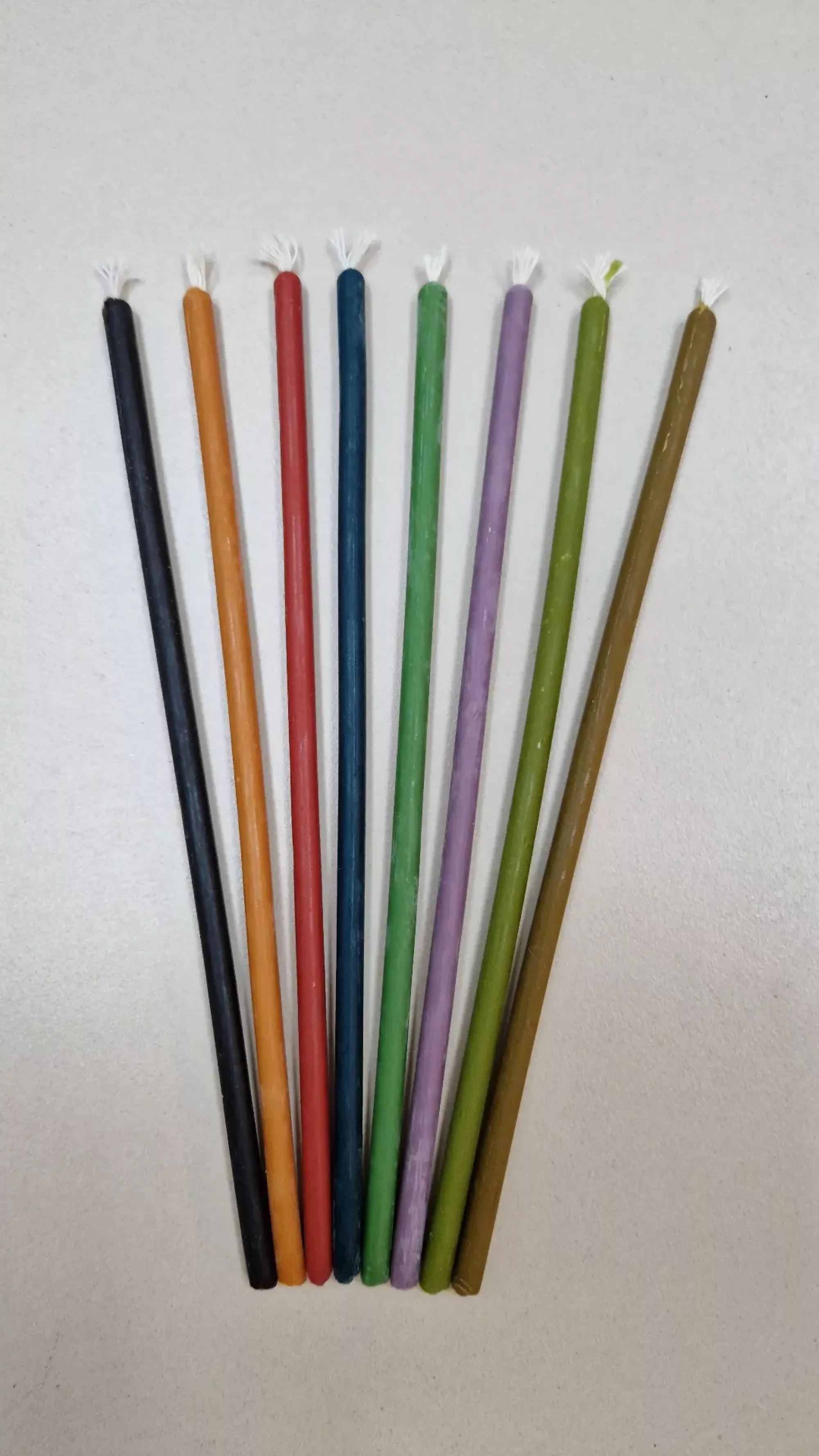 Свічки для гадання з натурального бджолиного воску без додавання парафіну