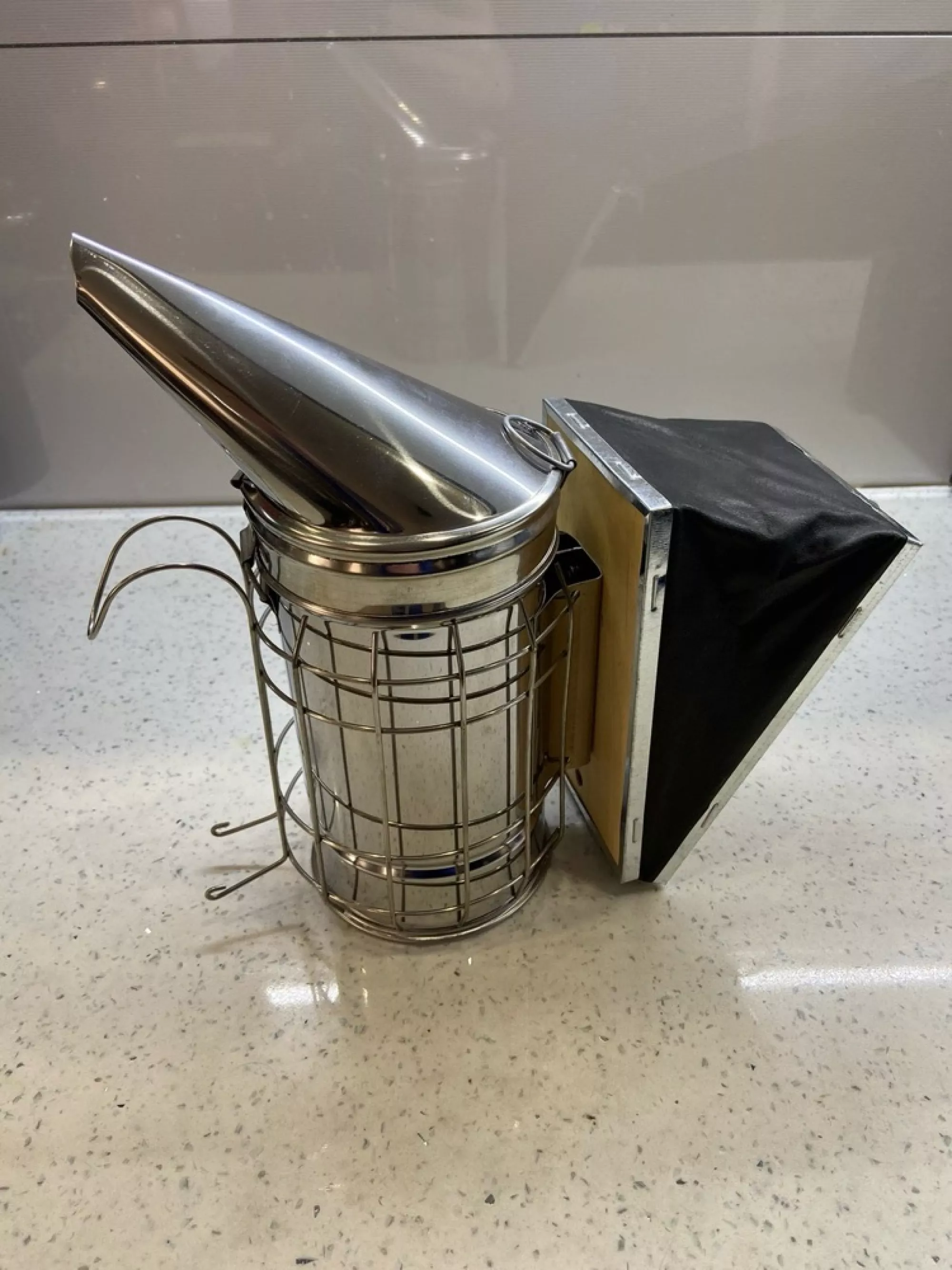 Димар нержавійка з огорожею