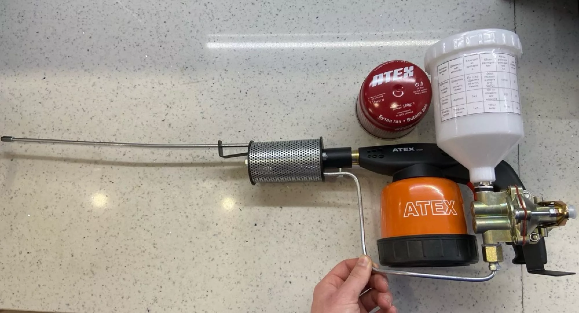 Варомор димова гармата + газ