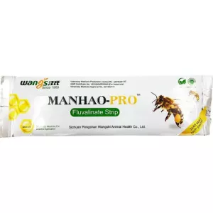 Манхао-PRO (уп.-80 пластин) (флювалінат 40 мг.)(Китай) від вароатозу бджіл