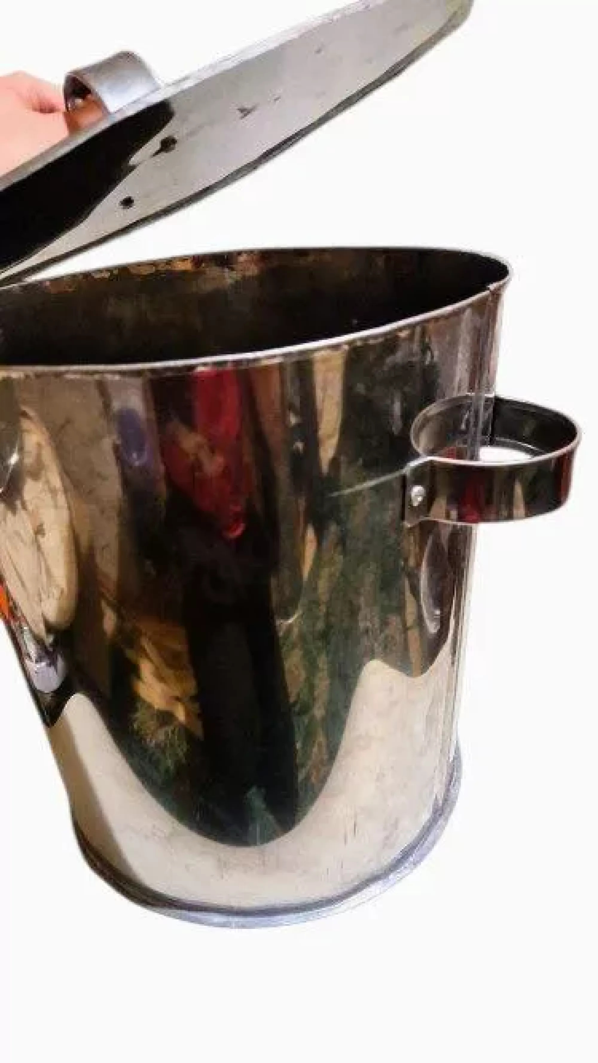 Відстійник для воску "Конус" з киршкою на 20л нерж.