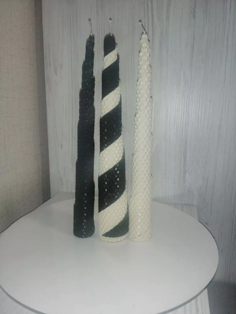 Свічка воскова конусна