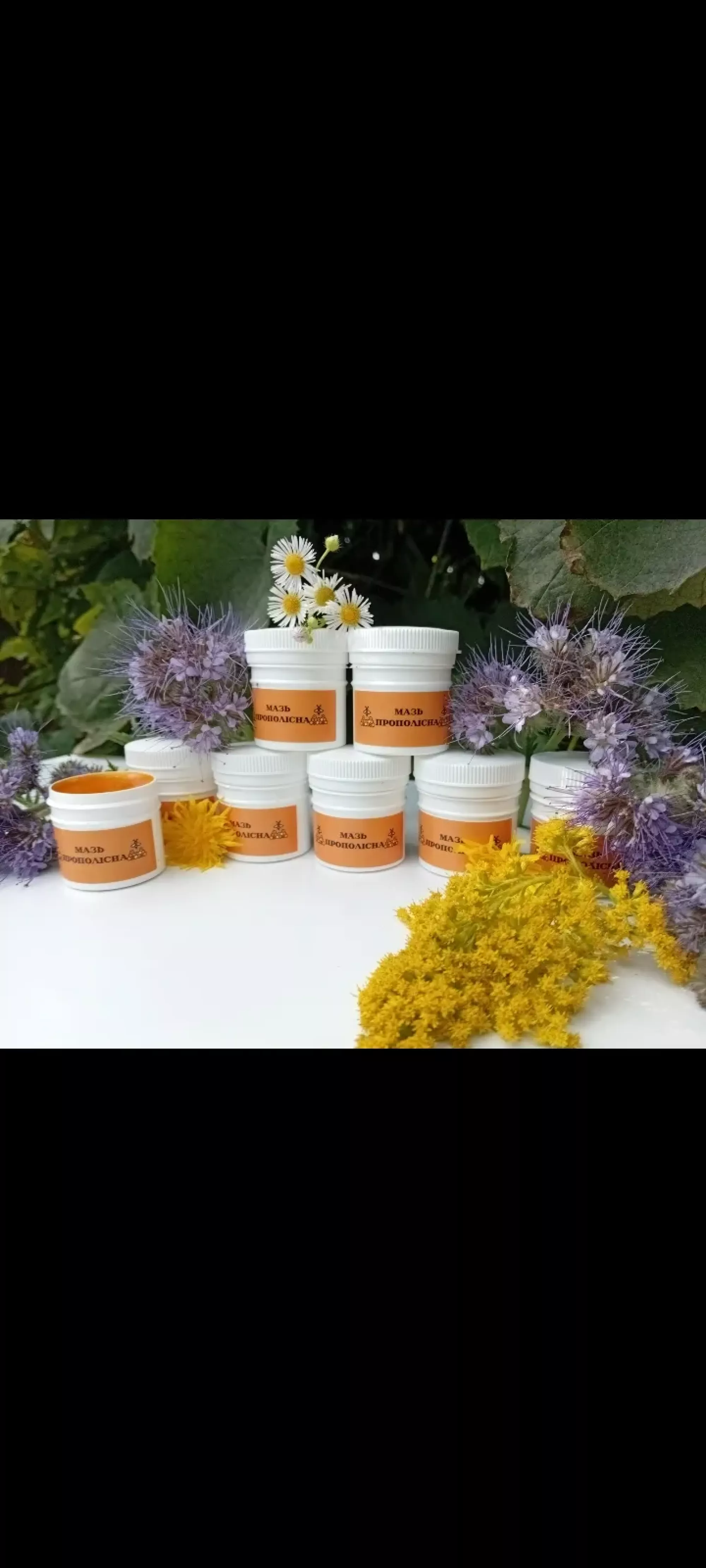 Мазь прополісна з обліпихою та воском