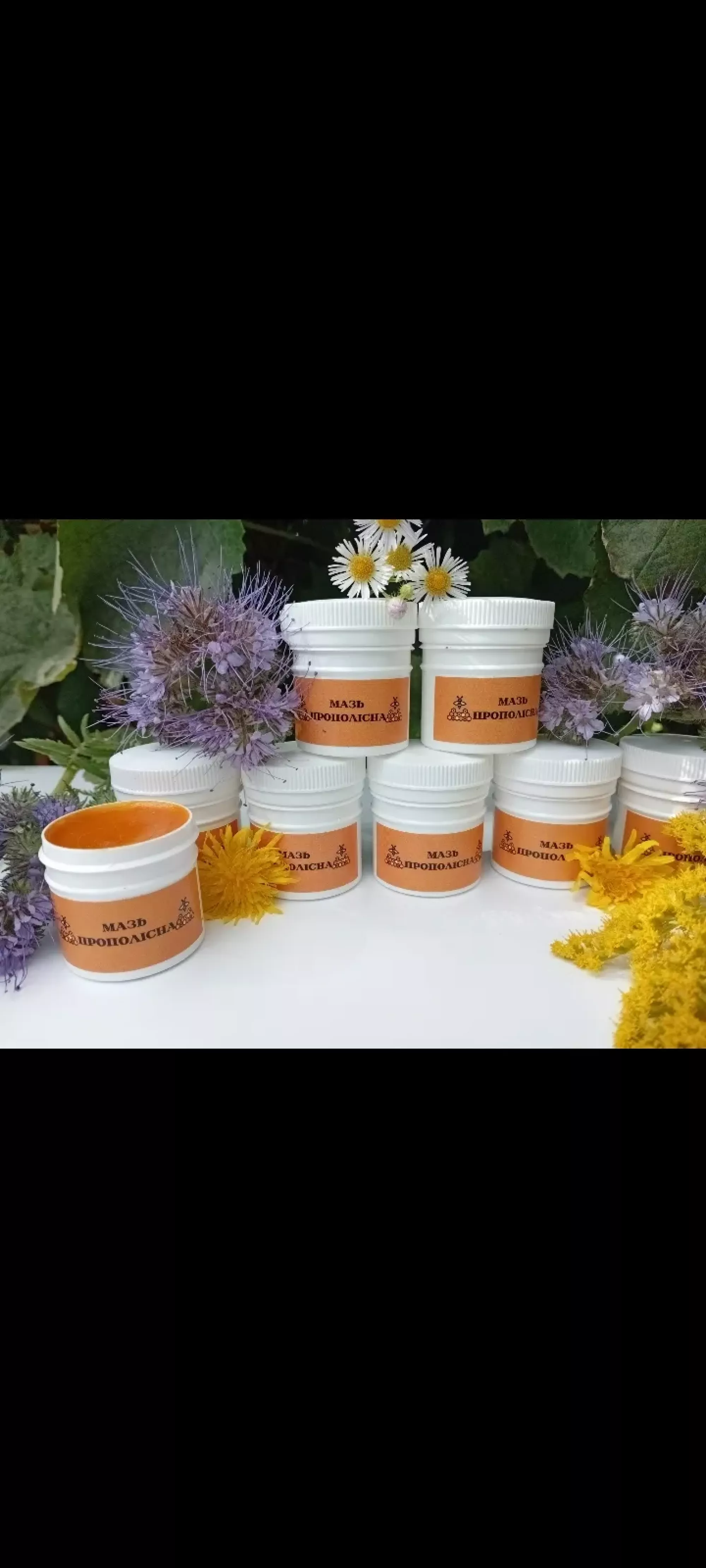 Мазь прополісна з обліпихою та воском