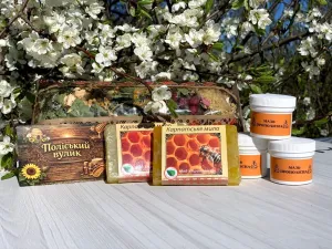 Подарунковий ECO набір "Карпатське здоров’я " (чай, мило, мазь)
