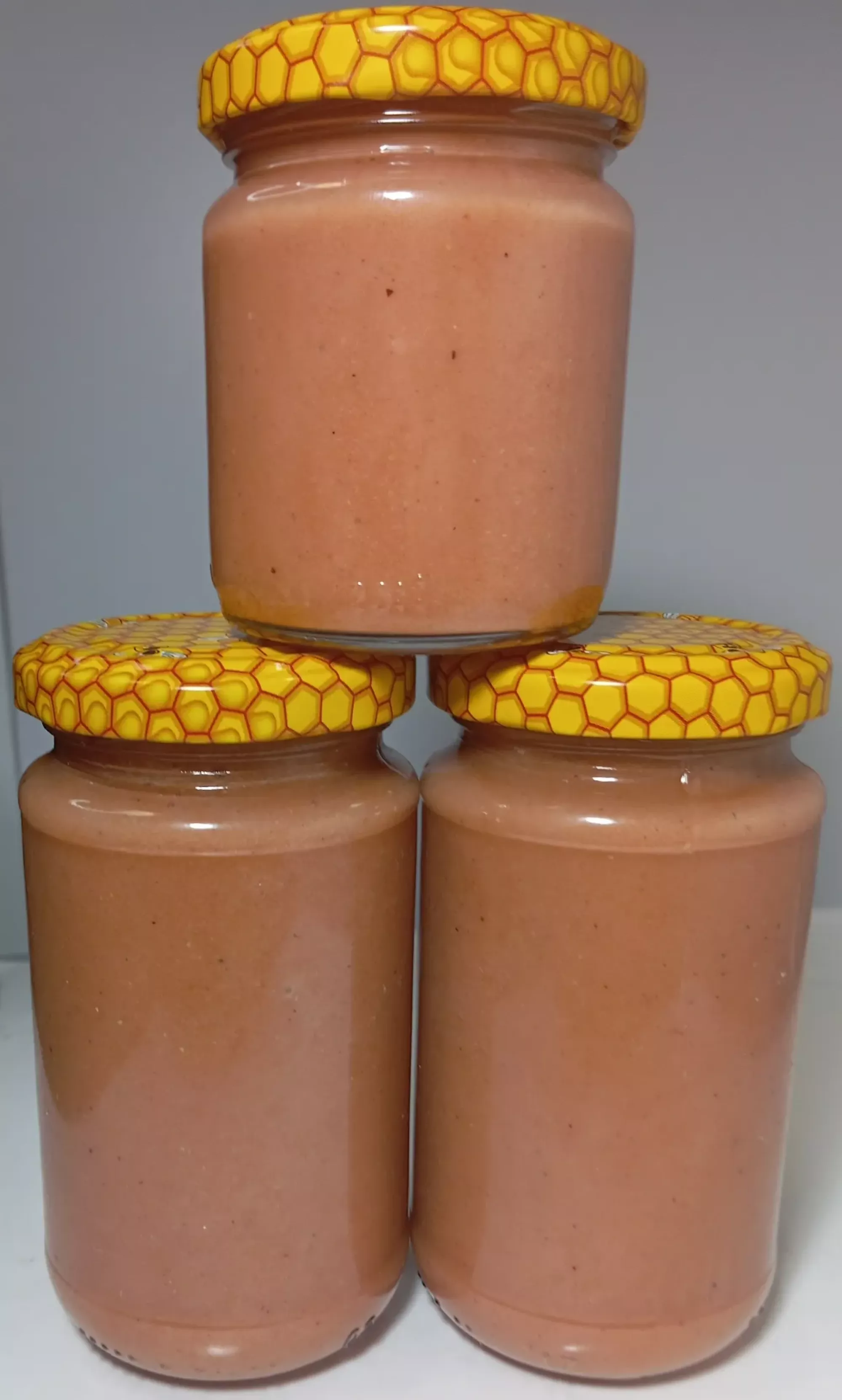 Крем мед із сублімованою полуницею