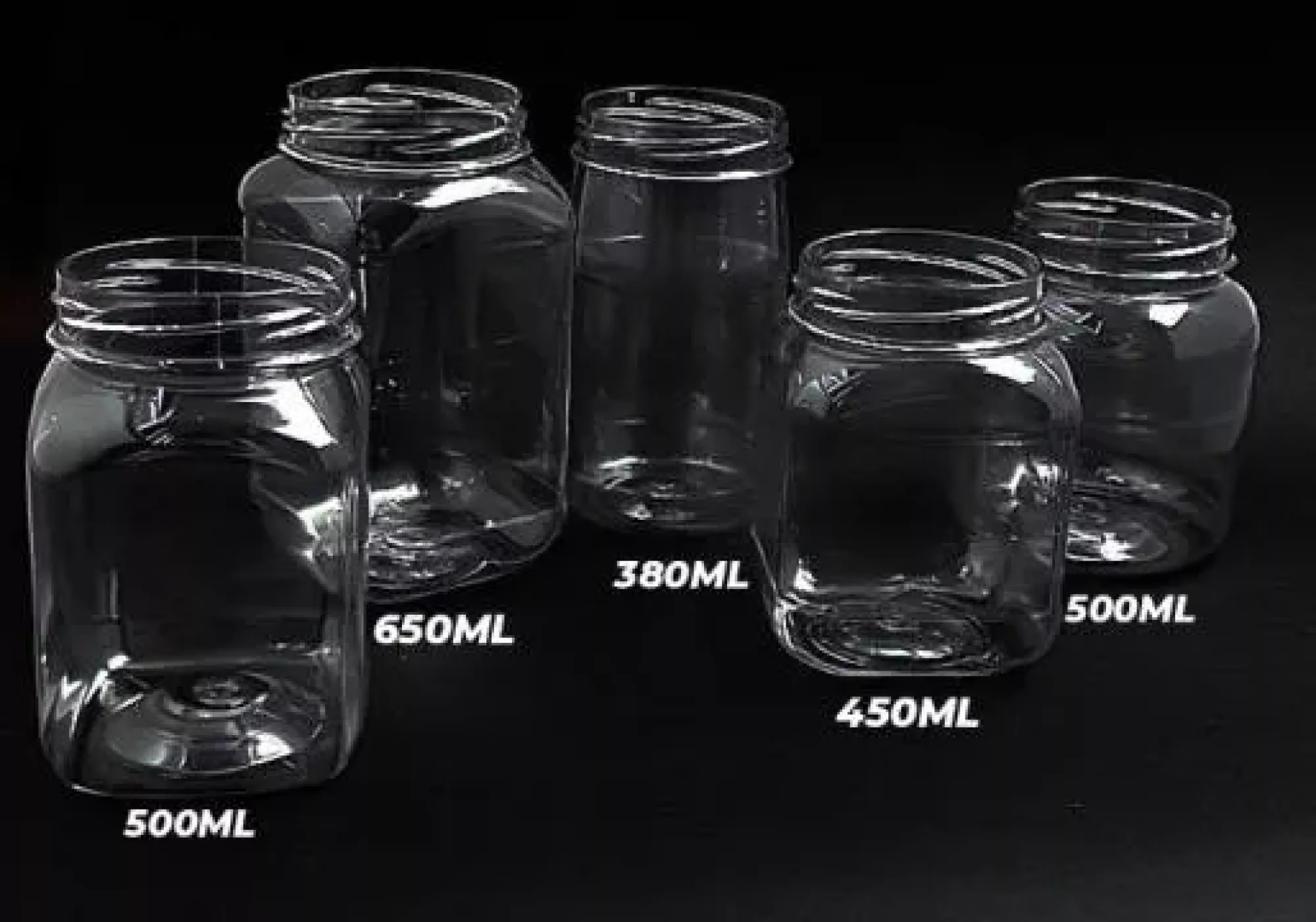 Пет тара (від 50мл до 1л, діаметр горловини 53мм або 66мм)
