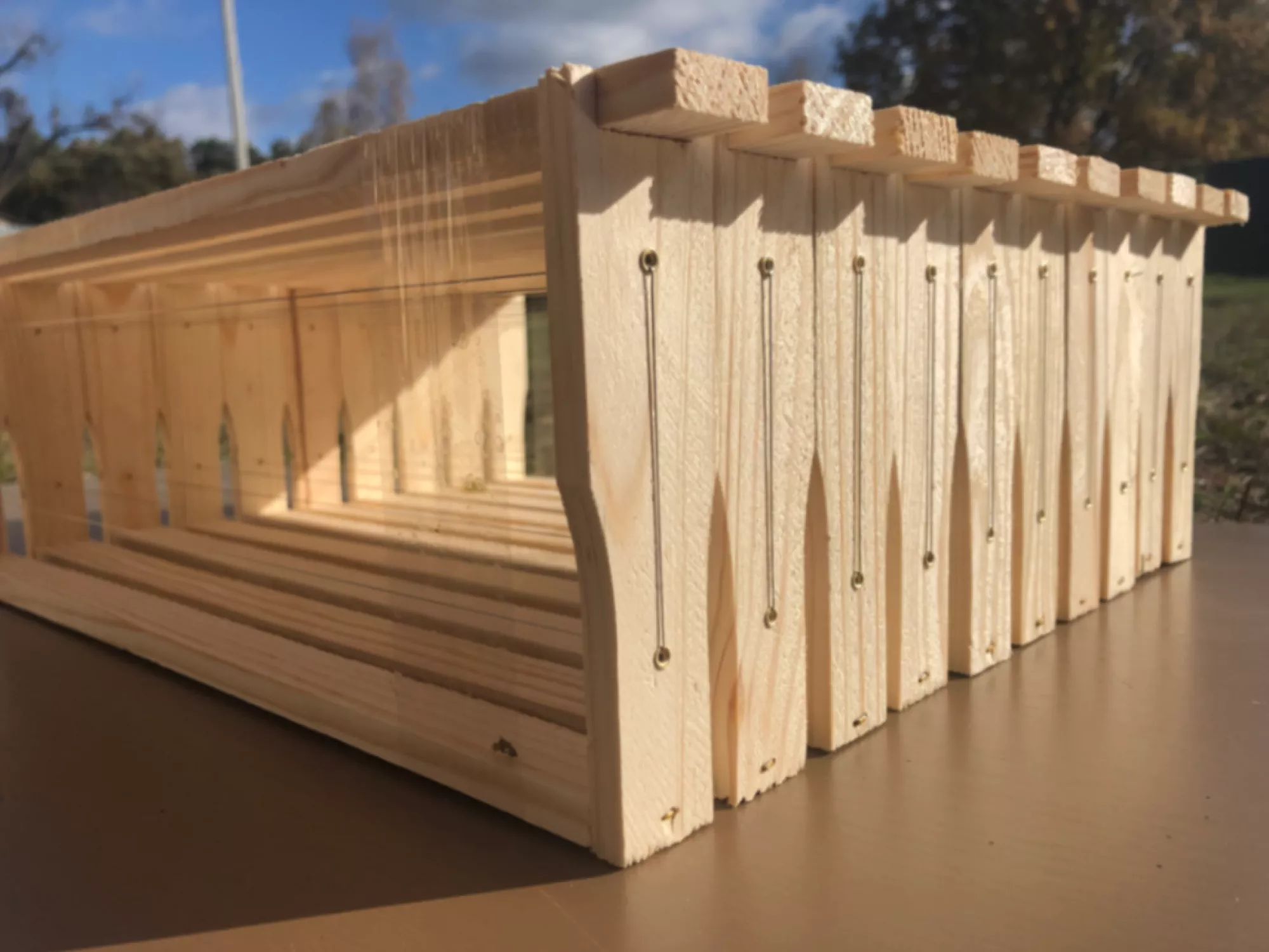 Магазинна рамка для вулика 145*435 зібрана