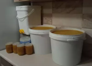 Мед сонях + різнотрав'я і акація