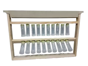 Прививочна рамка Дадан 300 мм з цоколями, мисочками та бігуді аналог Nicot