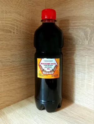 Настоянка продуктів життєдіяльності личинок воскової молі (пжвм) 0.5л